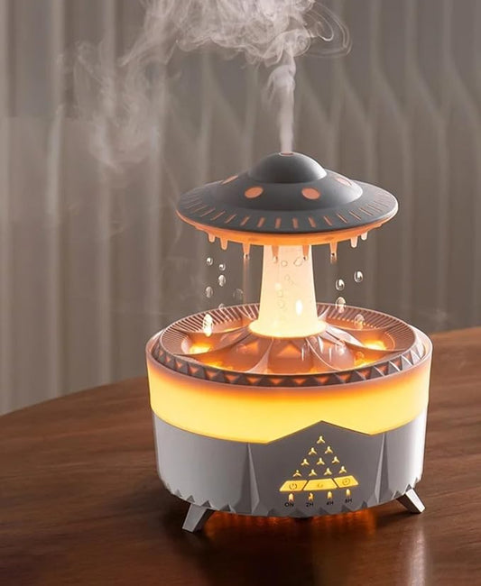 Humidificador aromaterapia lluvia